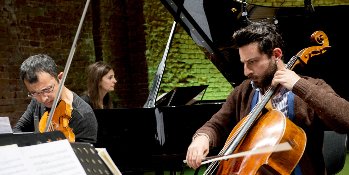 Klavierduo FERHAN & FERZAN ÖNDER BORUSAN QUARTET &copy; Michel Neumeister